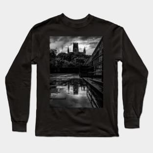 Durham Cathedral Puddle Reflection Long Sleeve T-Shirt